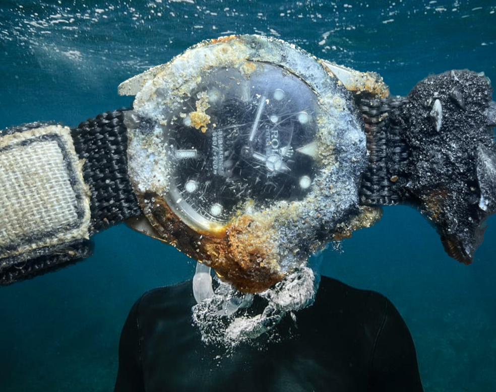 Un Submariner vintage trovato sul fondale fortuna oceanica e
