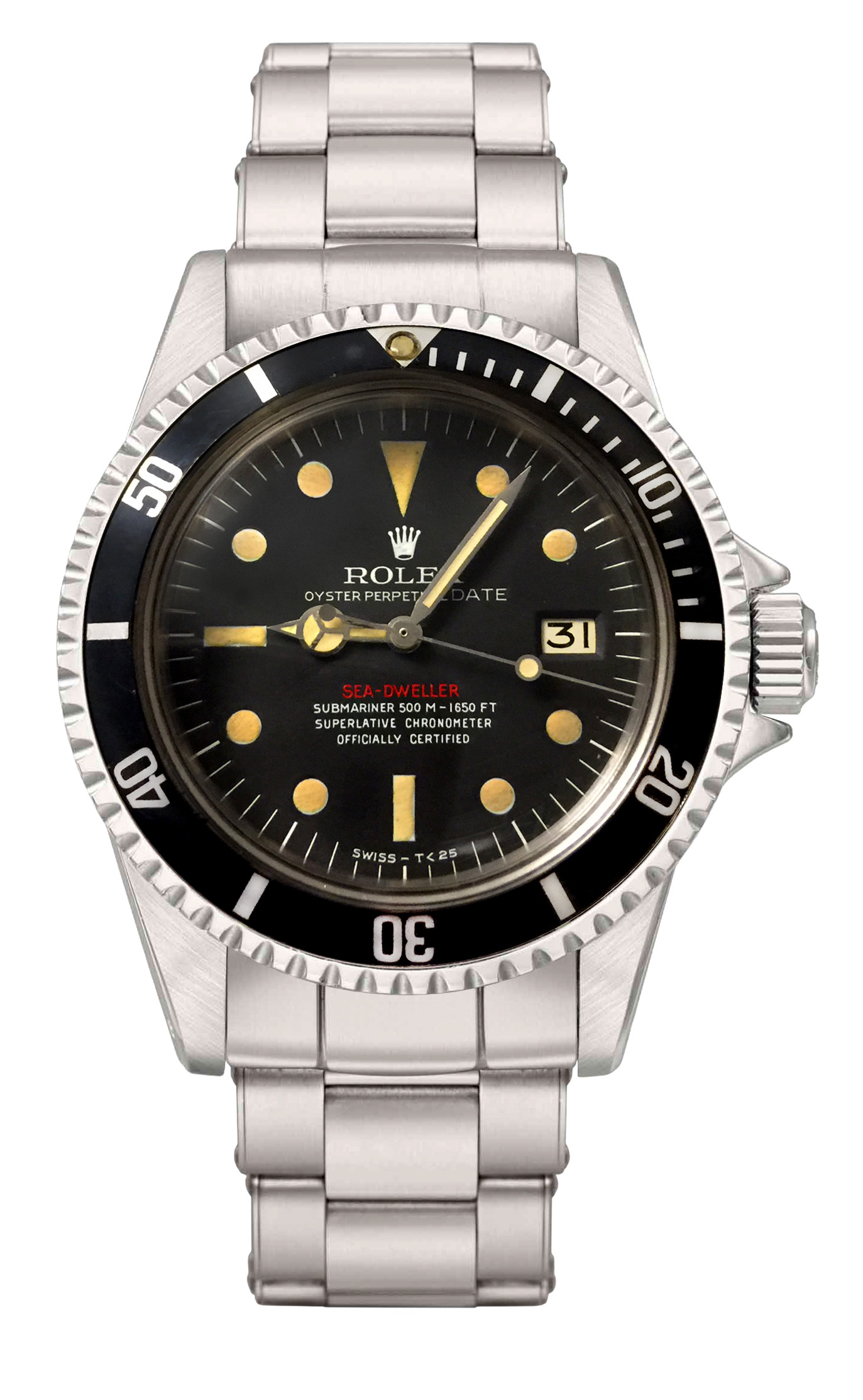 Rolex sea dweller scritta best sale rossa