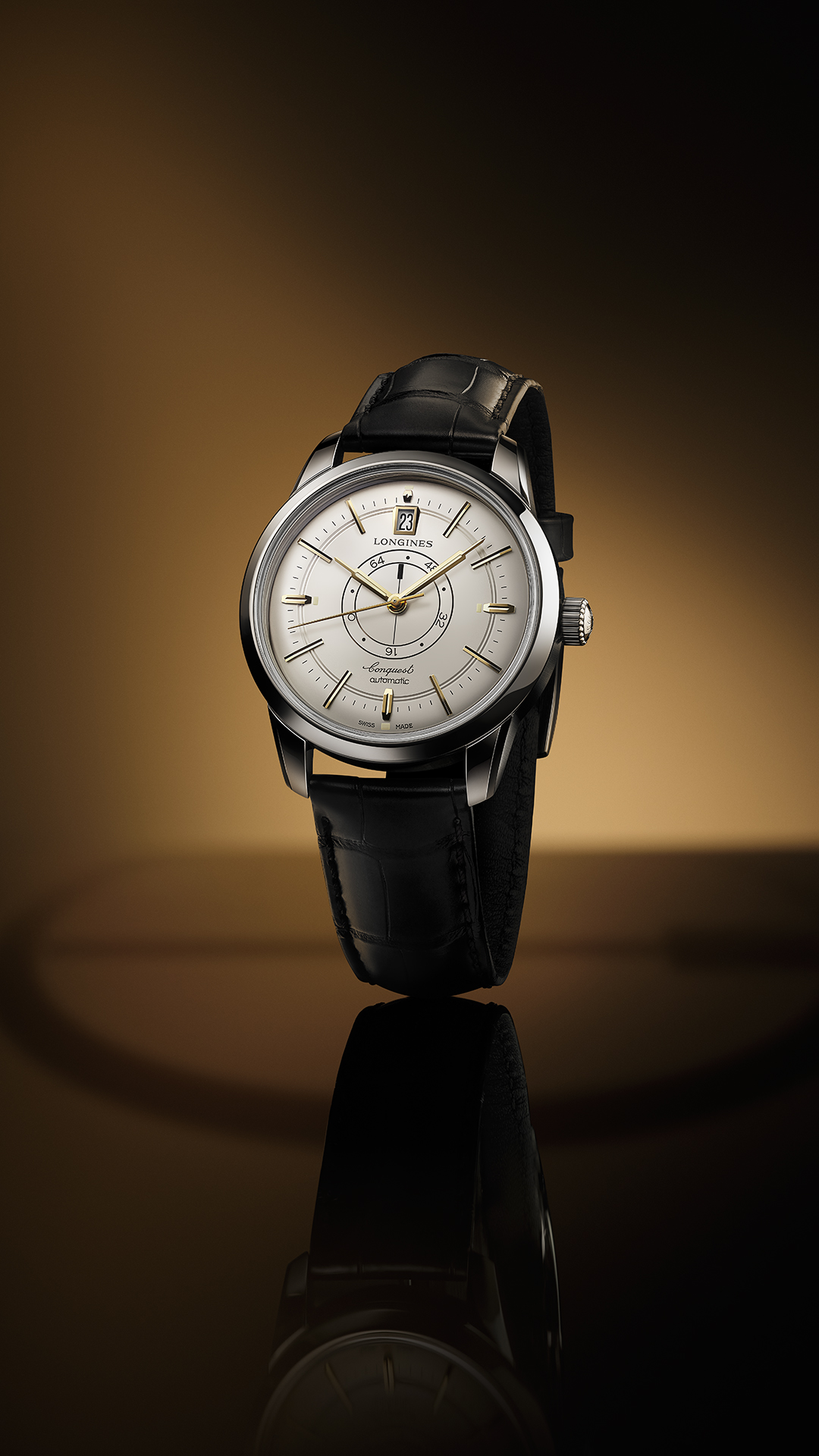 Longines Conquest Heritage Central Power Reserve Time over La passione del tempo