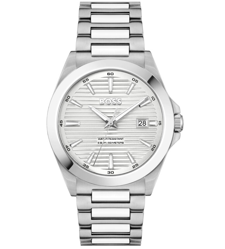 Orologio BOSS con movimento al quarzo a tre lancette da uomo